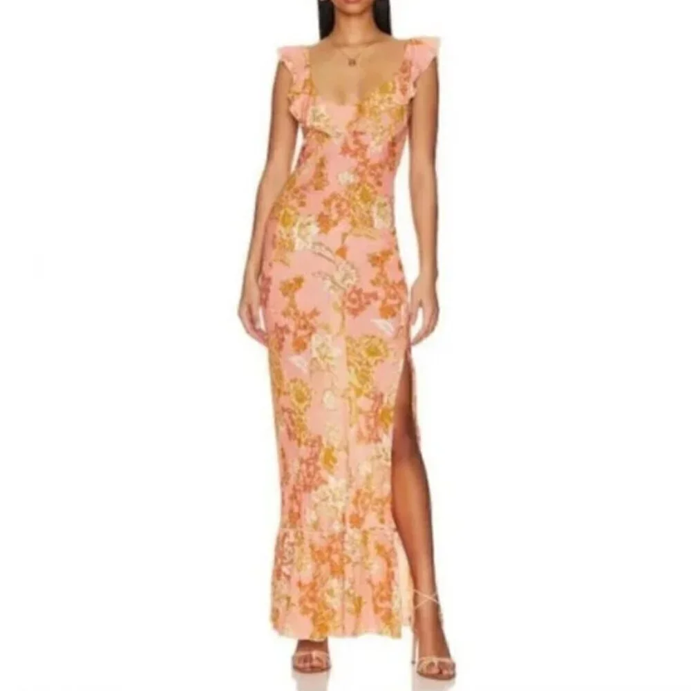 NWOT Free People Remind Me Floral Print Dress - Size XS
